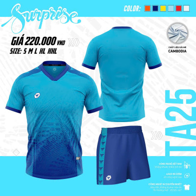 ÁO BÓNG ĐÁ KHÔNG LOGO SURPRISE